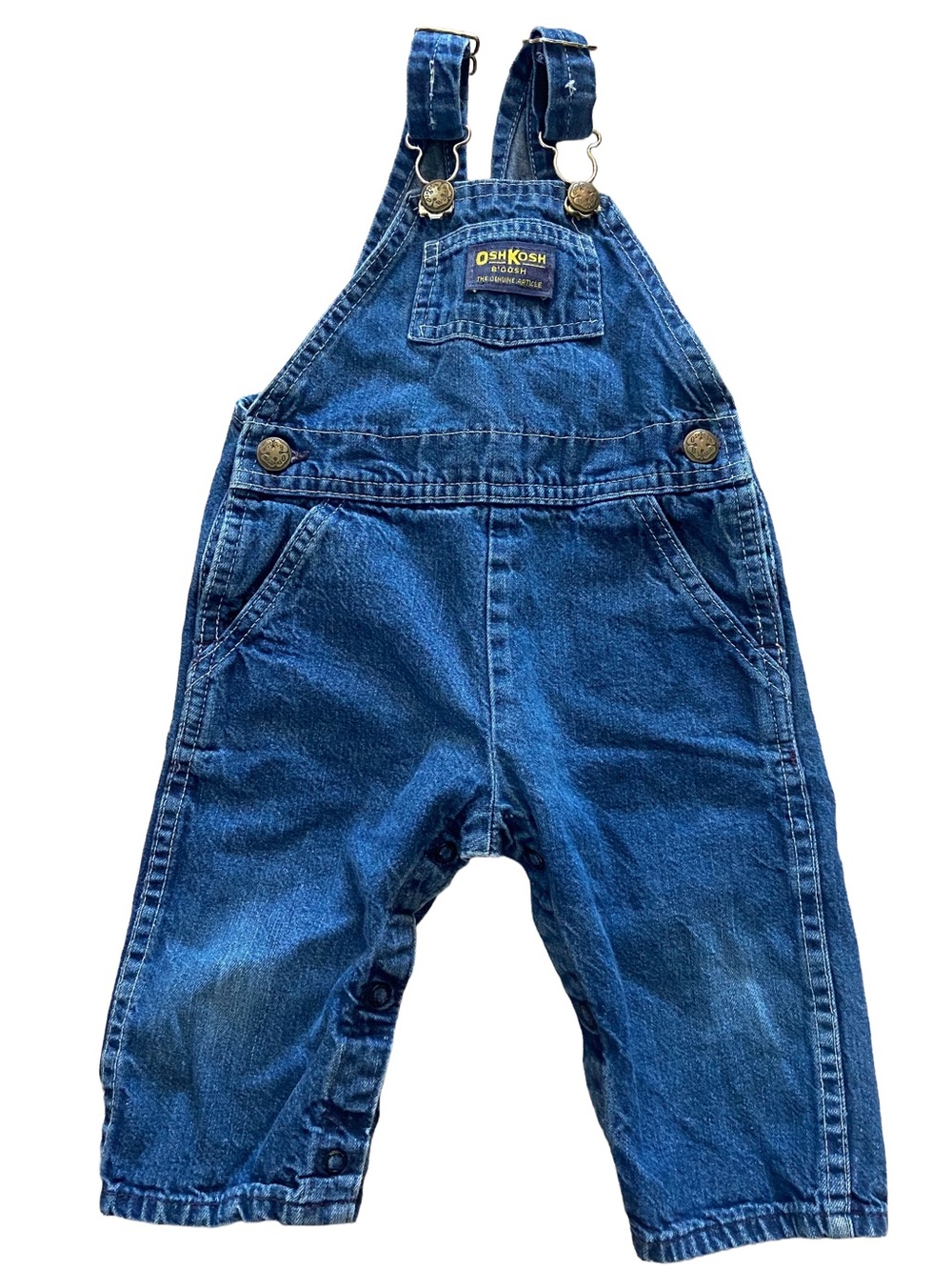 OshKosh B’gosh Vintage Blue Denim Overalls